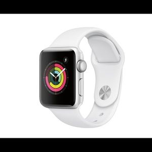 White Apple Watch Series 3 in good condition could connect with your phone